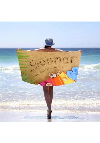 Plážová osuška z mikrovlákna - Summer