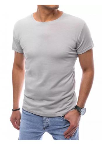 Šedé pánské tričko s krátkým rukávem