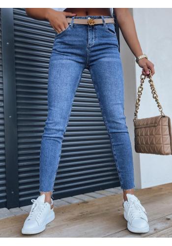 Elastické světle modré džíny