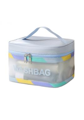 Modrý kosmetický kufřík WASHBAG