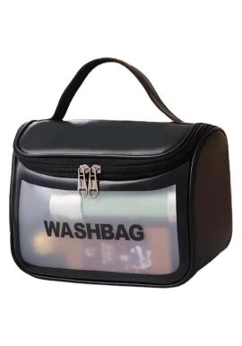 Kosmetický kufřík WASHBAG v černé barvě