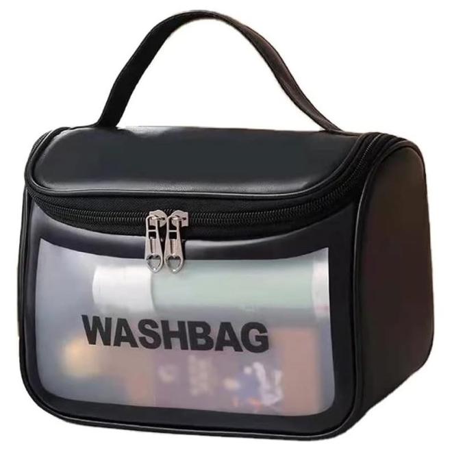 Kosmetický kufřík WASHBAG v černé barvě