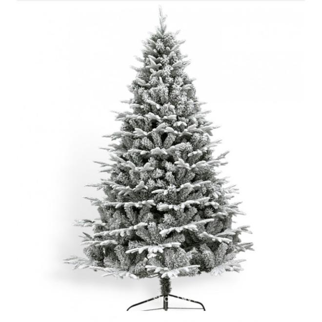 Umělý zasněžený vánoční stromeček - smrk 150 cm