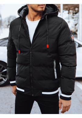 Pánská zimní bunda v černé barvě