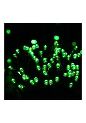 Vánoční zelené LED světélka - 8 m