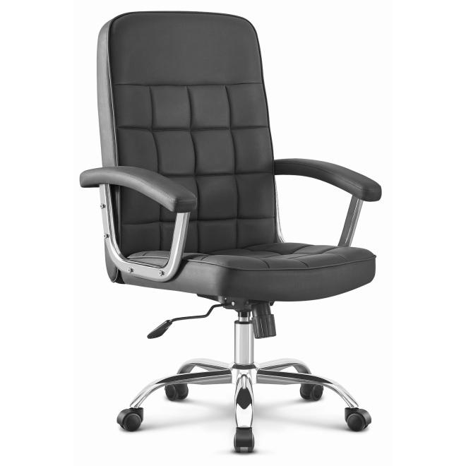 Černé kancelářské křeslo Hell's Chair HC-1020