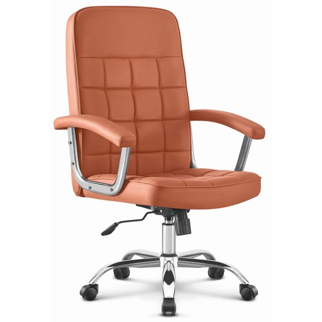 Kancelářské hnědé křeslo Hell's Chair HC-1020
