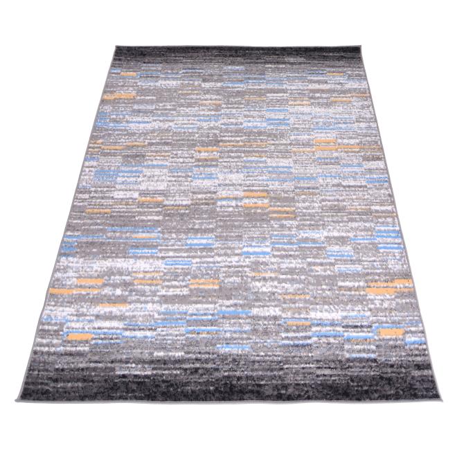 Moderní koberec se vzorem šedé barvy