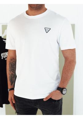 Basic pánské tričko bílé barvy