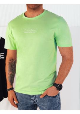 Pánské zelené triko s krátkým rukávem