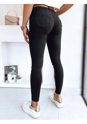 Černé dámské push up džíny