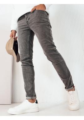 Tmavě šedé pánské džíny