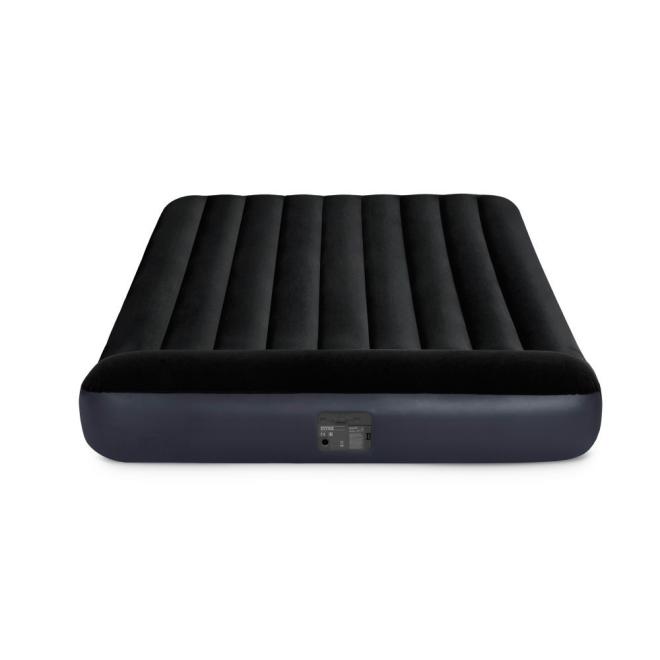 Sametová nafukovací postel s pumpou