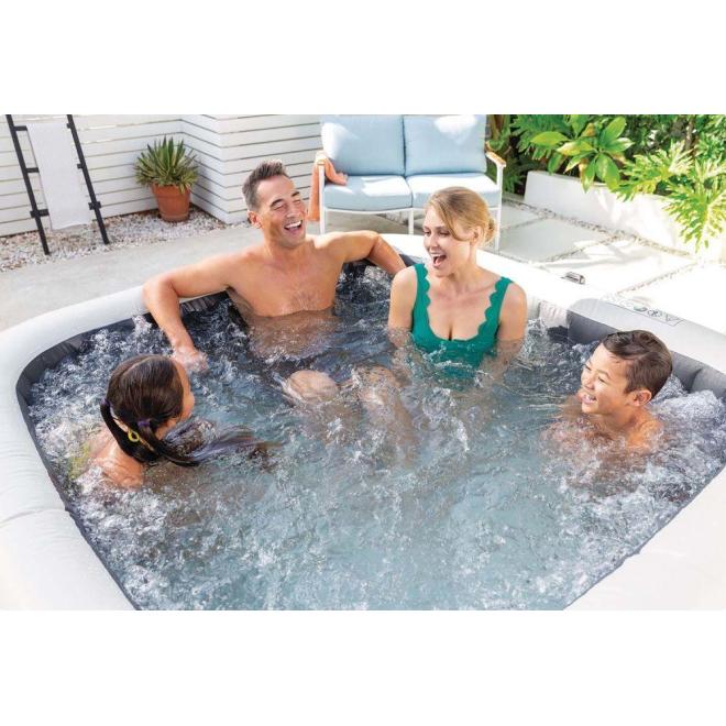 Nafukovací vířivka s hydromasáží pro 4 osoby