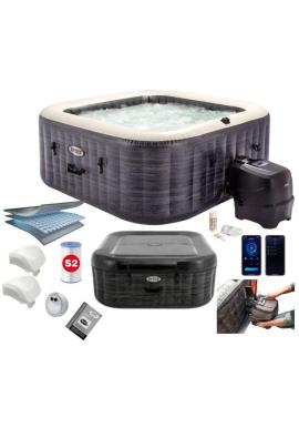 Nafukovací vířivka s hydromasáží pro 4 osoby