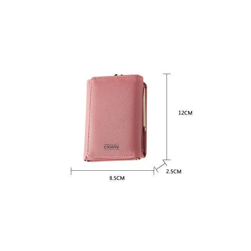 Růžová stylová peněženka pro dámy